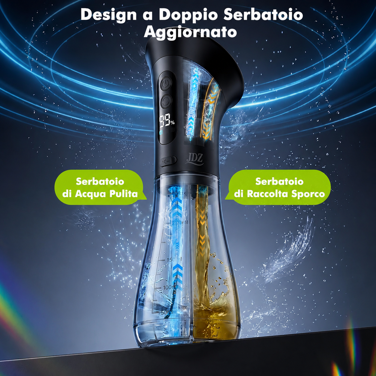 Kit Pulizia Orecchie con Serbatoio Acqua