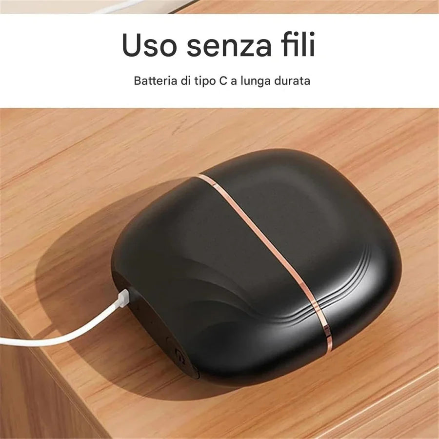 Spazzola Lisciante Portatile Ricaricabile